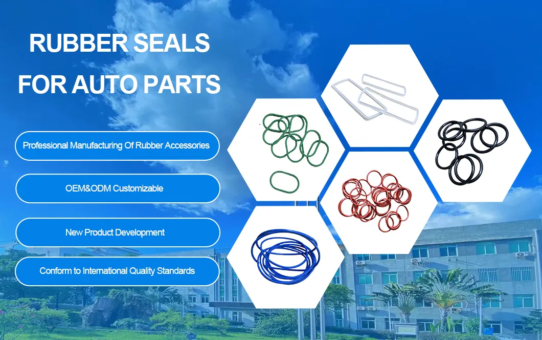 Anti-Vibration Silicone Leak-Proof Explosion-Proof Step-Type Rubber Gasket Oil Seals for Auto Parts