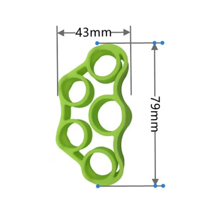 Custom Wholesale Gymnastic Natural Rubber Training Power Finger Hand Gripper Strengthener