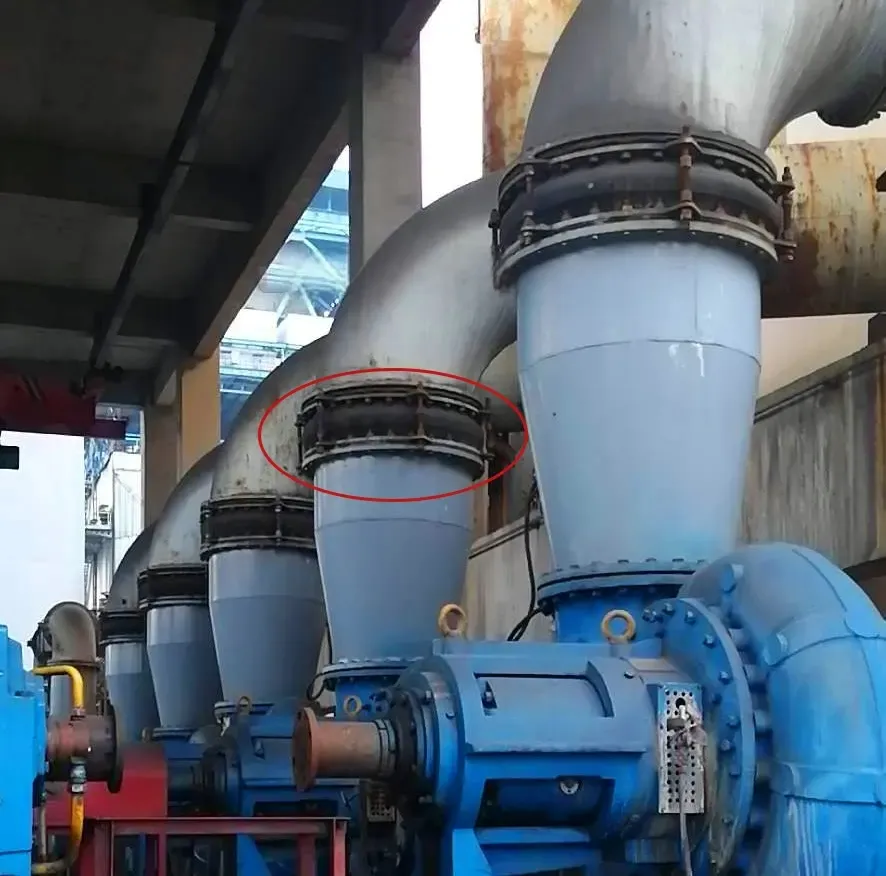 Customizable Big Size Metal Steel Flange Vulcanized Ball Resistant Flex Expans Connector Pump and Valve Expansion Joint Rubber