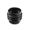 Customized High Performance Silicone Rubber Molded Automotive Bellows / Rubber Expansion Joint EPDM Rubber Parts