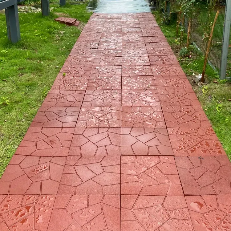Durable Double-Surface Rubber Gym Mats for Home and Outdoor Use