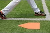 Durable Rubber Baseball Plate and Base Set for All Ages