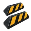 Durable Vehicle Parking Wheel Stopper for Driveways and Garages