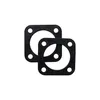 EPDM Square Perforated Rubber Gasket
