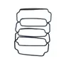 Frame Ring Door Silicone EPDM Strip Flat Explosion-Proof Rubber Gasket Oil Seals for Auto Parts