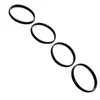 Frame Ring Door Silicone Ring-Shaped Combined Low-Friction Rubber Gasket Oil Seals for Auto Parts