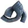 Heavy-Duty Black Spiral Noise Reduction Rubber Air Filter Intake Hose for Engines