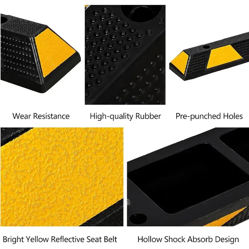 High Quality Vehicle Curb Ramp Rubber Wheelchair Ramp