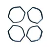 High Rebound Auto Headlight Silicone EPDM Strip Flat Explosion-Proof Rubber Gasket Oil Seals for Auto Parts