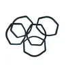 High Rebound Frame Ring Door Silicone EPDM Strip Flat Electrical Insulation Rubber Gasket Oil Seals for Auto Parts