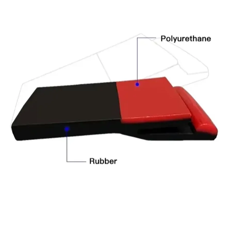 Industrial Grade Fire Resistant Rubber Skirt Clamp for Conveyors