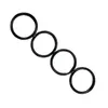 Low Density Frame Ring Door Silicone EPDM Strip Flat Electrical Insulation Rubber Gasket Oil Seals for Auto Parts
