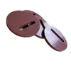 Natural Spliced Anti Slip Shock Absorption Stud Button Cow Solid Rubber Door Floor Hollow Drainage Mat Rolls
