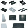 Natural Synthetic Anti Slip Stud Button Cow Solid Rubber Door Floor Hollow Drainage Mat Rolls