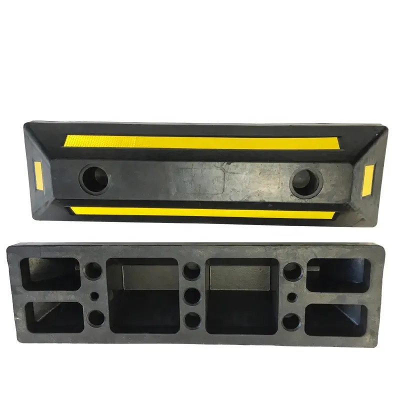 OEM Malls Underground Parking Dedicated Rubber Parking Curbs Truck Wheel Car Parking Block Stopper Price