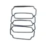 One-Way Pump Valve Silicone EPDM Strip Flat Step-Type Rubber Gasket Oil Seals for Auto Parts