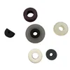 Rubber Grommets Double-Sided Guard Coil Environmental Protection, Insulation and Wear Resistance Round Grommets Kit