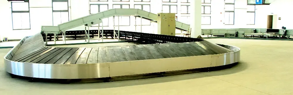 Rubber Pads for Airport Turntable Baggage Carousel Conveyor Baggage Conveyor for Airport Baggage Arrival Belt Carousel