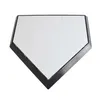 Waffle Design in-Ground Baseball Base Heavy-Duty Rubber Home Plate Base